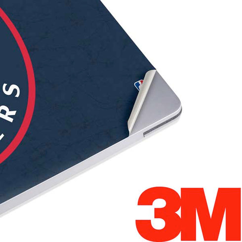 NBA Los Angeles Clippers Distressed Blue Surface Laptop 2 Skin